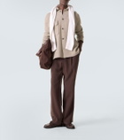 Allude Wool and cashmere overshirt