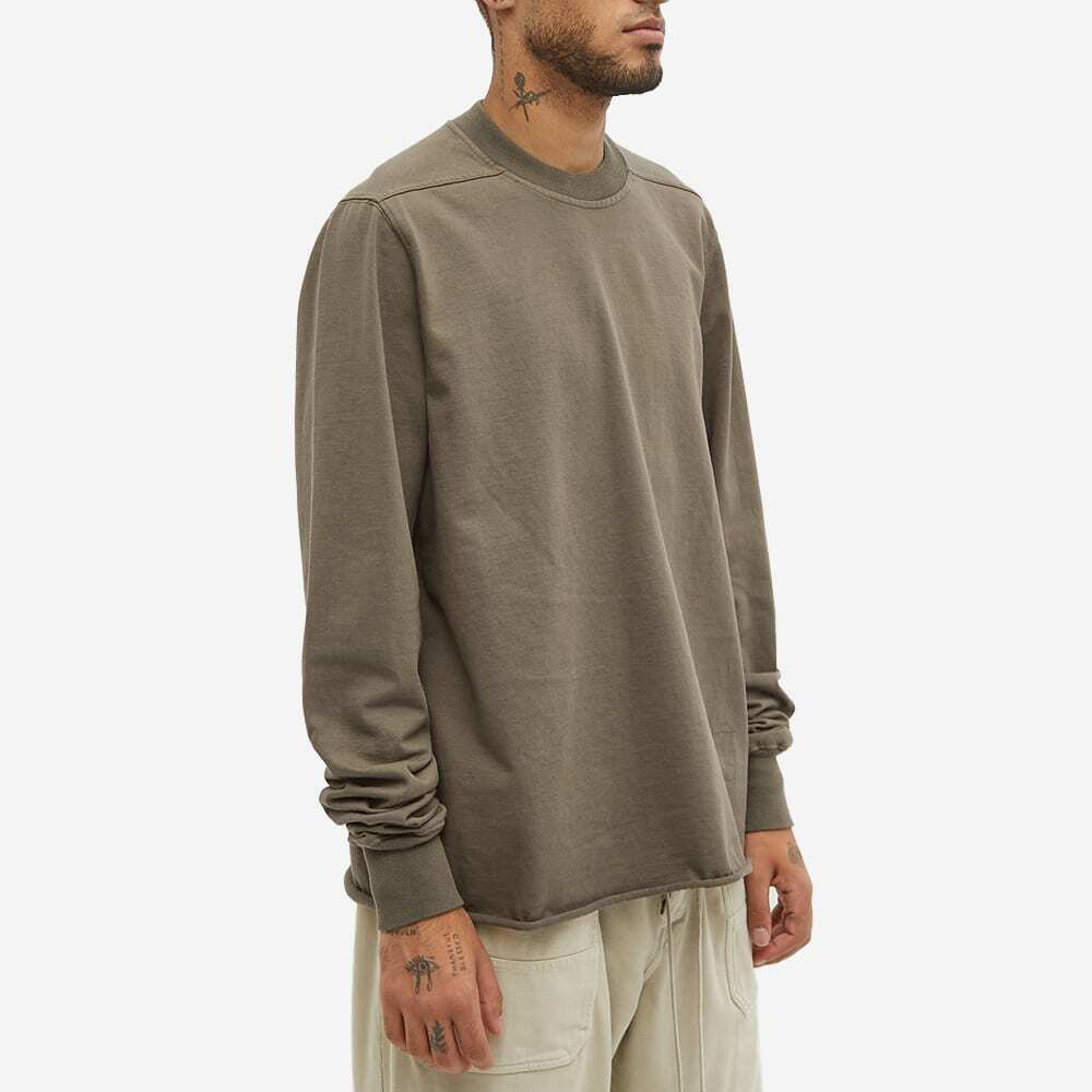 Rick Owens DRKSHDW Men's Mediumweight Crew Sweat in Dust