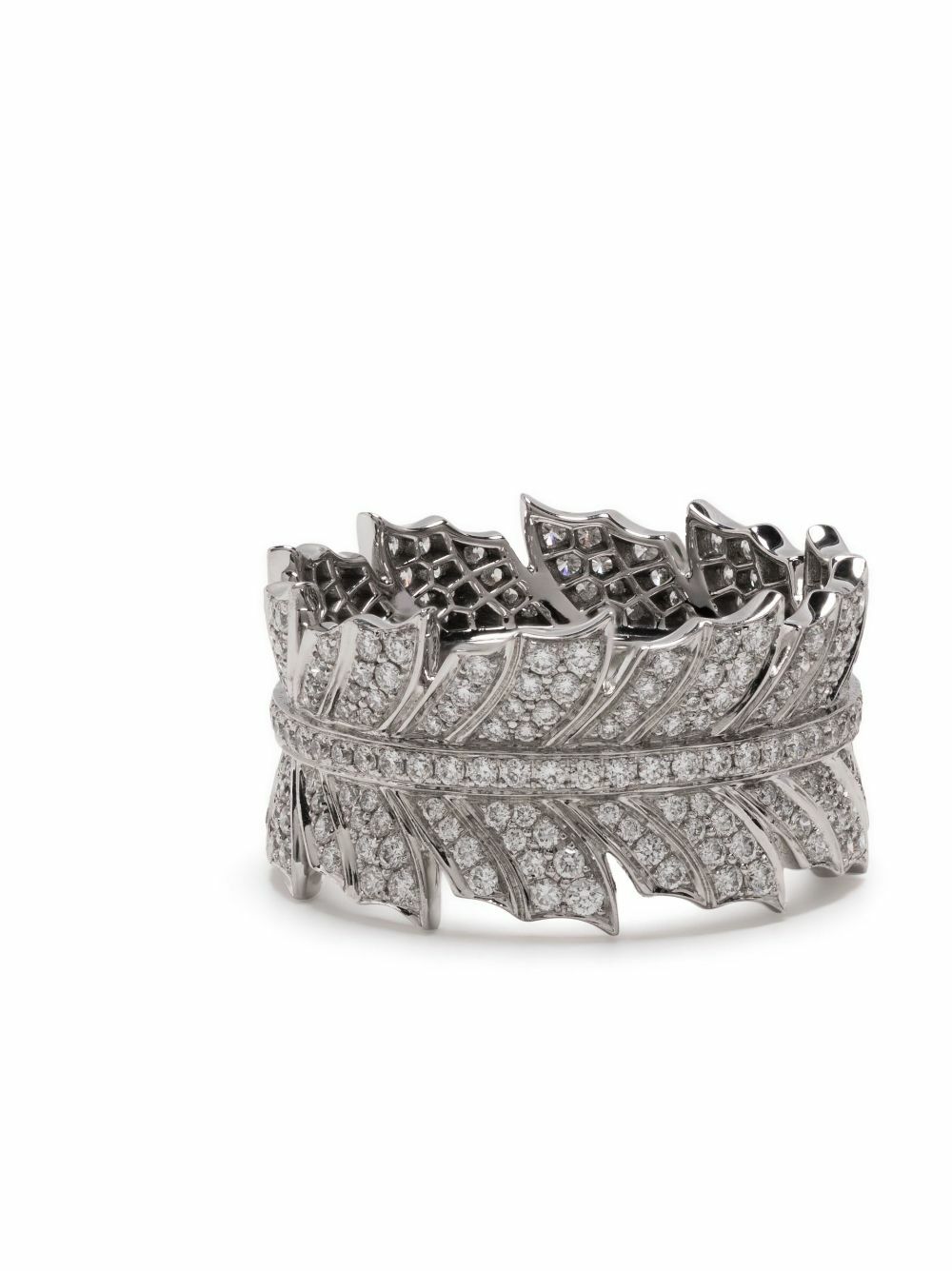 Stephen Webster 18K White Gold Magnipheasant Diamond Ring