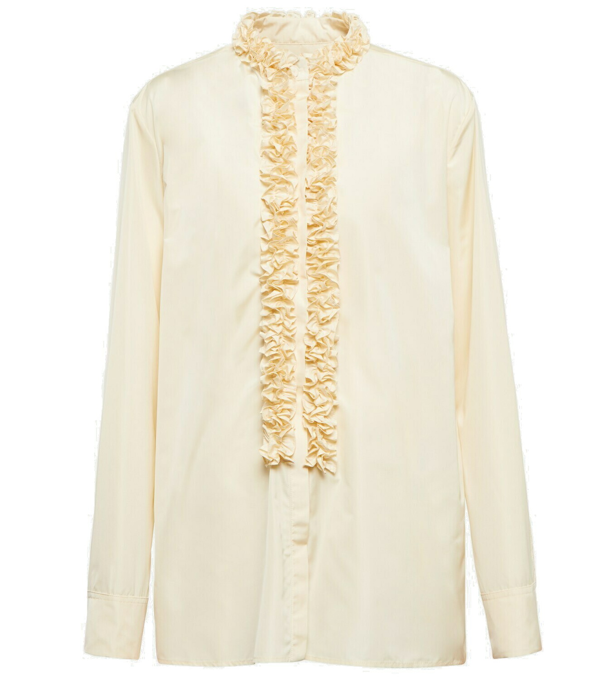 Jil Sander - Ruffle-trimmed blouse Jil Sander