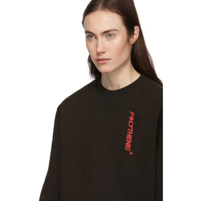 Polythene* Optics Black Vertical Sweatshirt