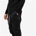 Rick Owens Men's Cargo Cropped Pant in Black