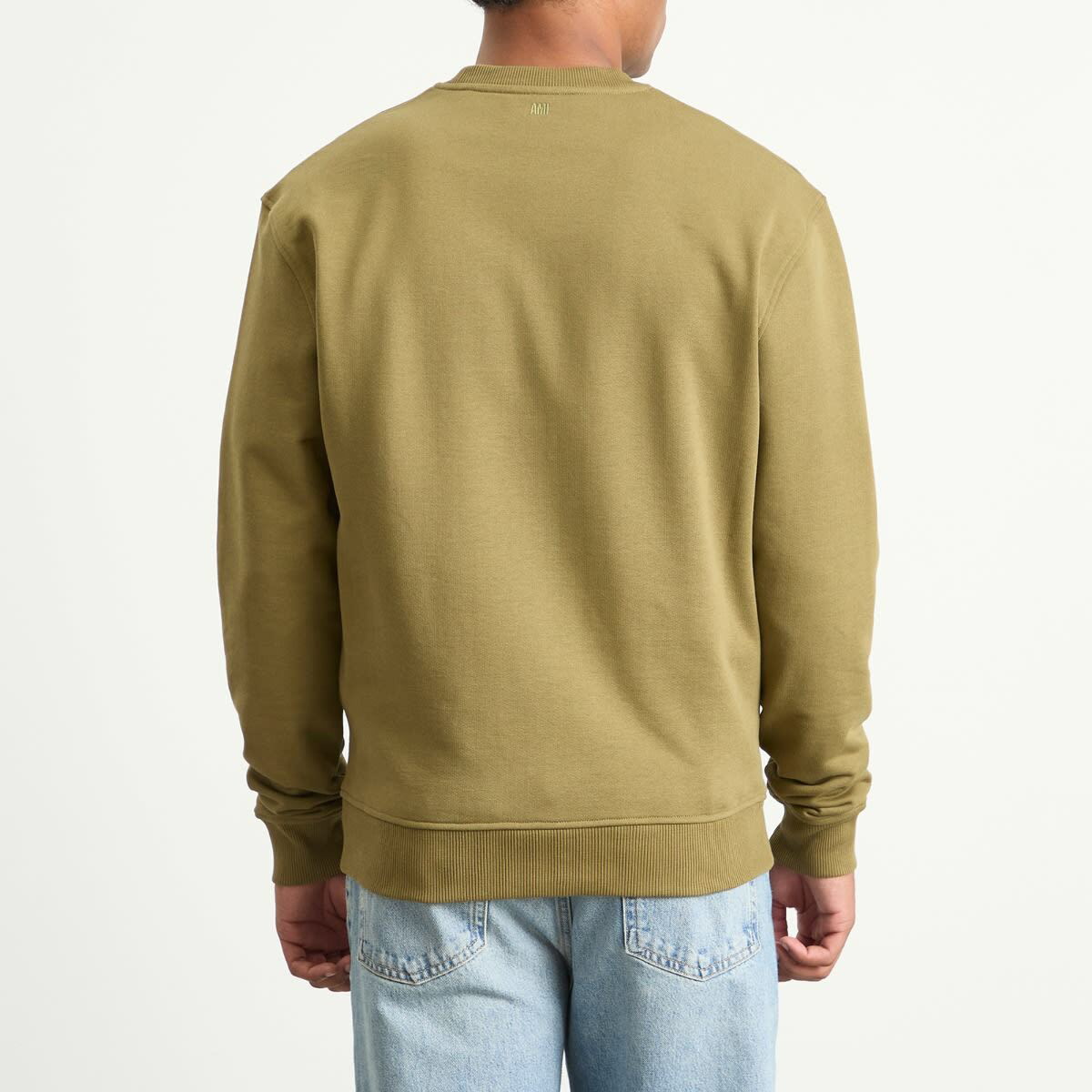 スウェット・トレーナー AMI Paris Loopback Light Fleece ADC Sweatshirt AMI Paris Men's Loopback Light Fleece ADC Sweatshirt in