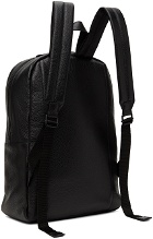 Common Projects Black Textured Simple Backpack