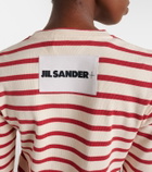 Jil Sander Striped cotton T-shirt