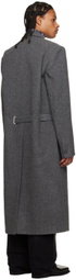 Y/Project Gray Belt Coat