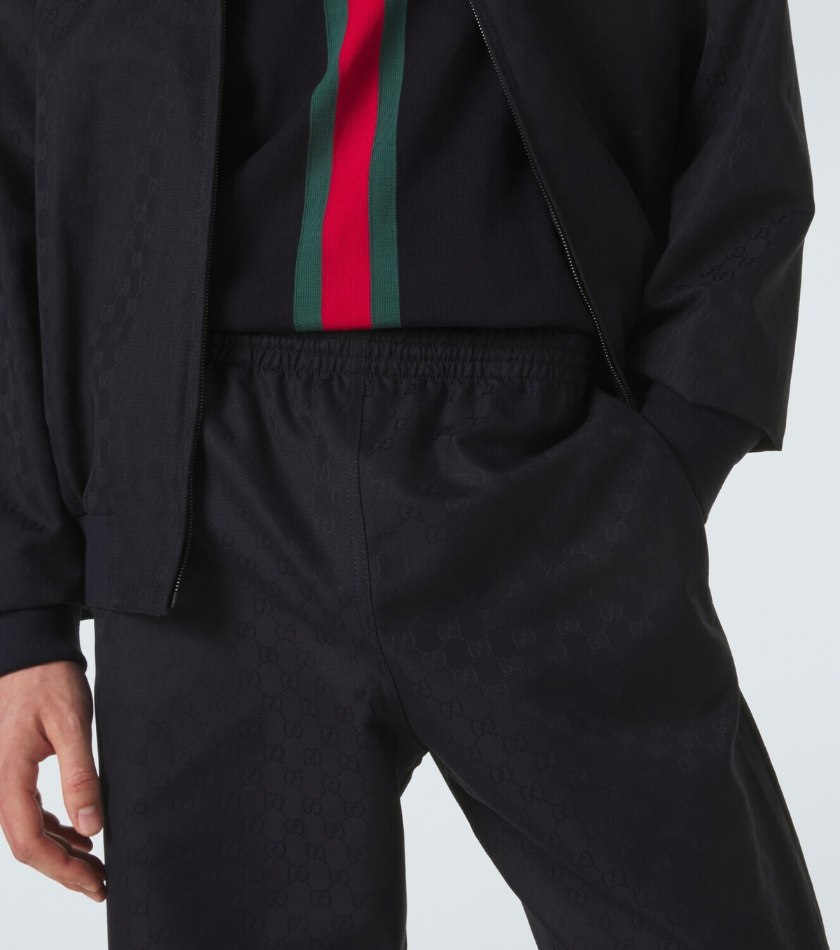 Gucci GG canvas straight-leg pants