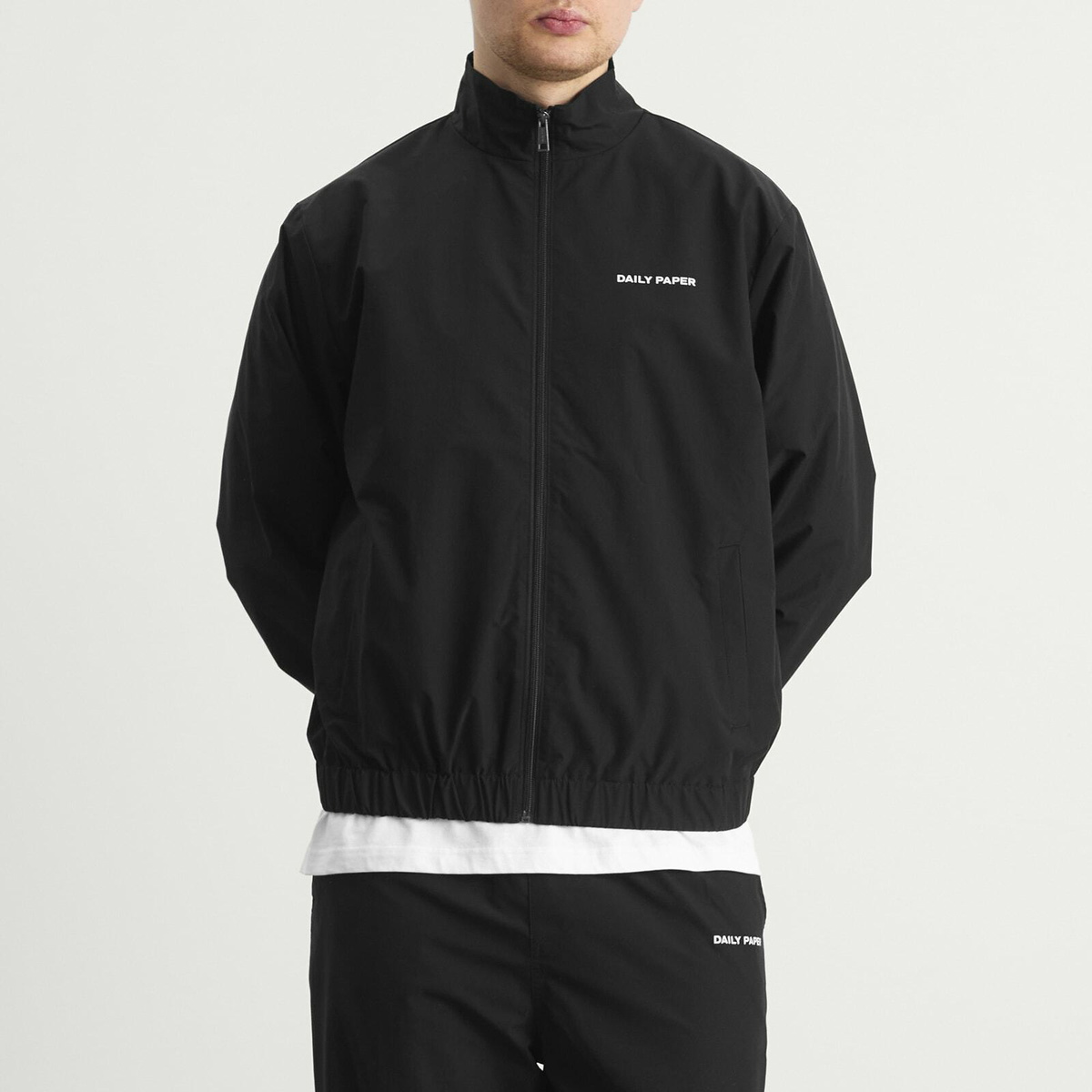 Daily Paper Men's Eward Track Jacket in Black