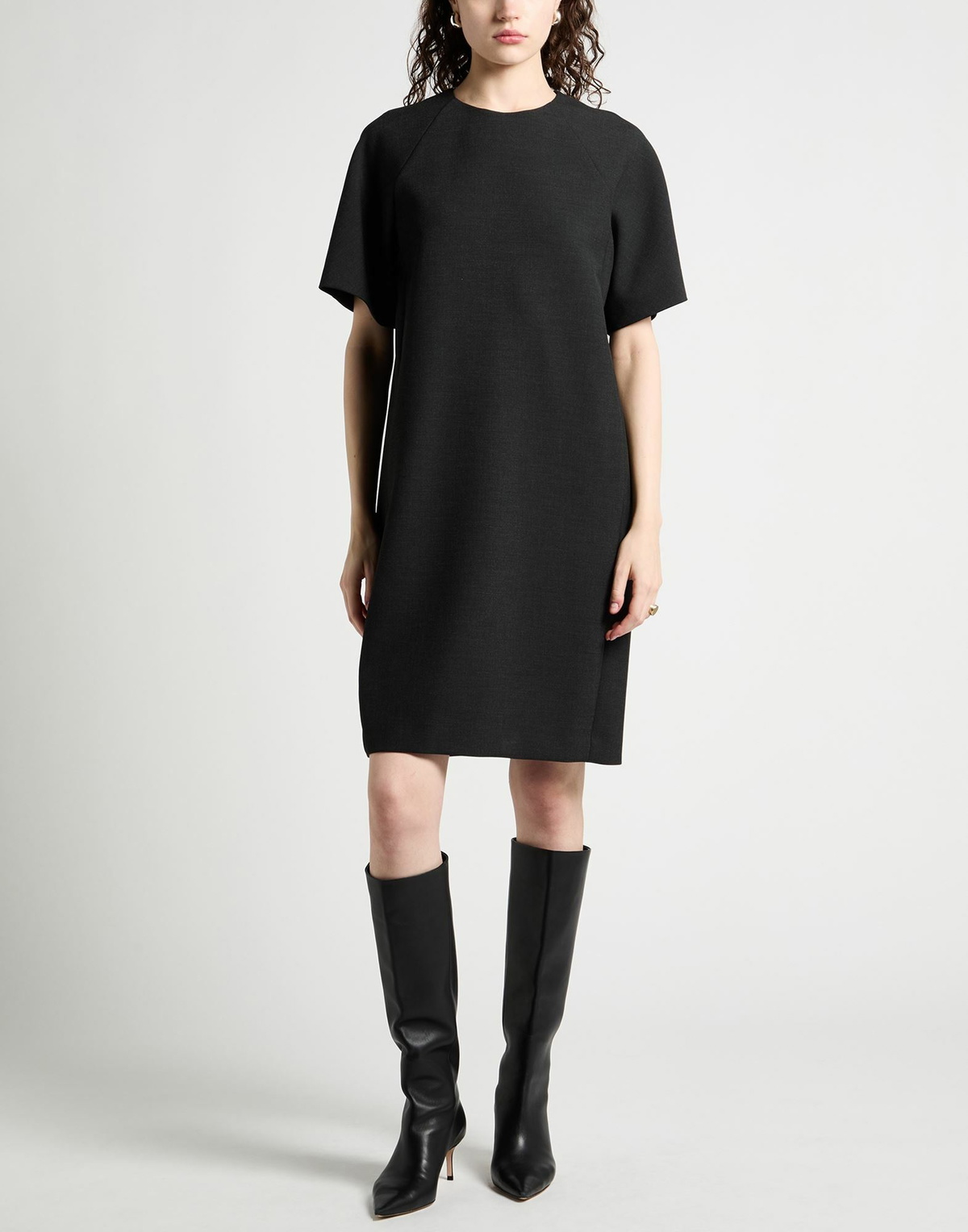 Peserico Womens Midi dress Charcoal
