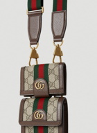 Gucci - Ophidia Double Pouch Crossbody Bag in Brown