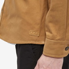 A.P.C. Men's Theodore Canvas Overshirt in Caramel