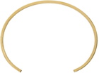 Maison Margiela Gold Mini Numbers Cuff Bracelet