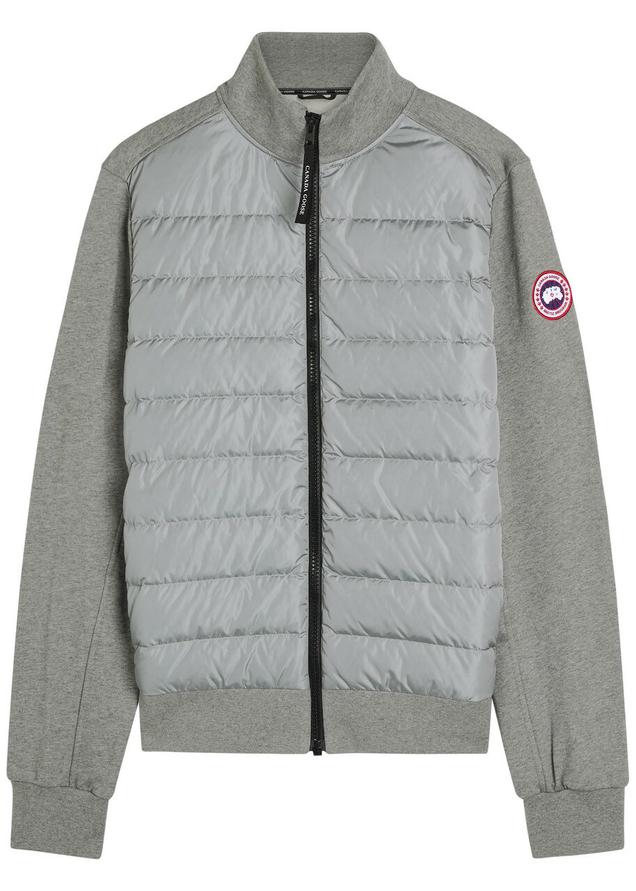 Canada Goose Hybridge Huron Shell and Cotton Jacket Grey