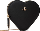 Vivienne Westwood Black Heart Crossbody Bag