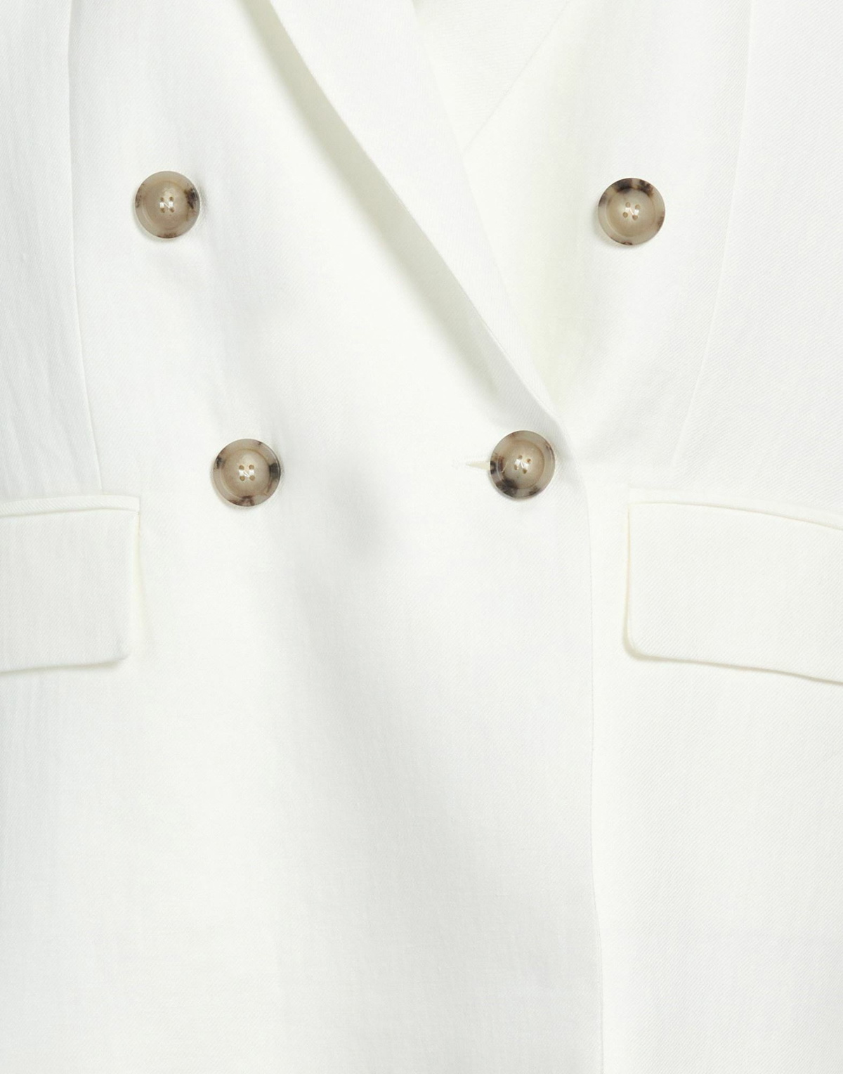 Peserico Womens Blazer in White