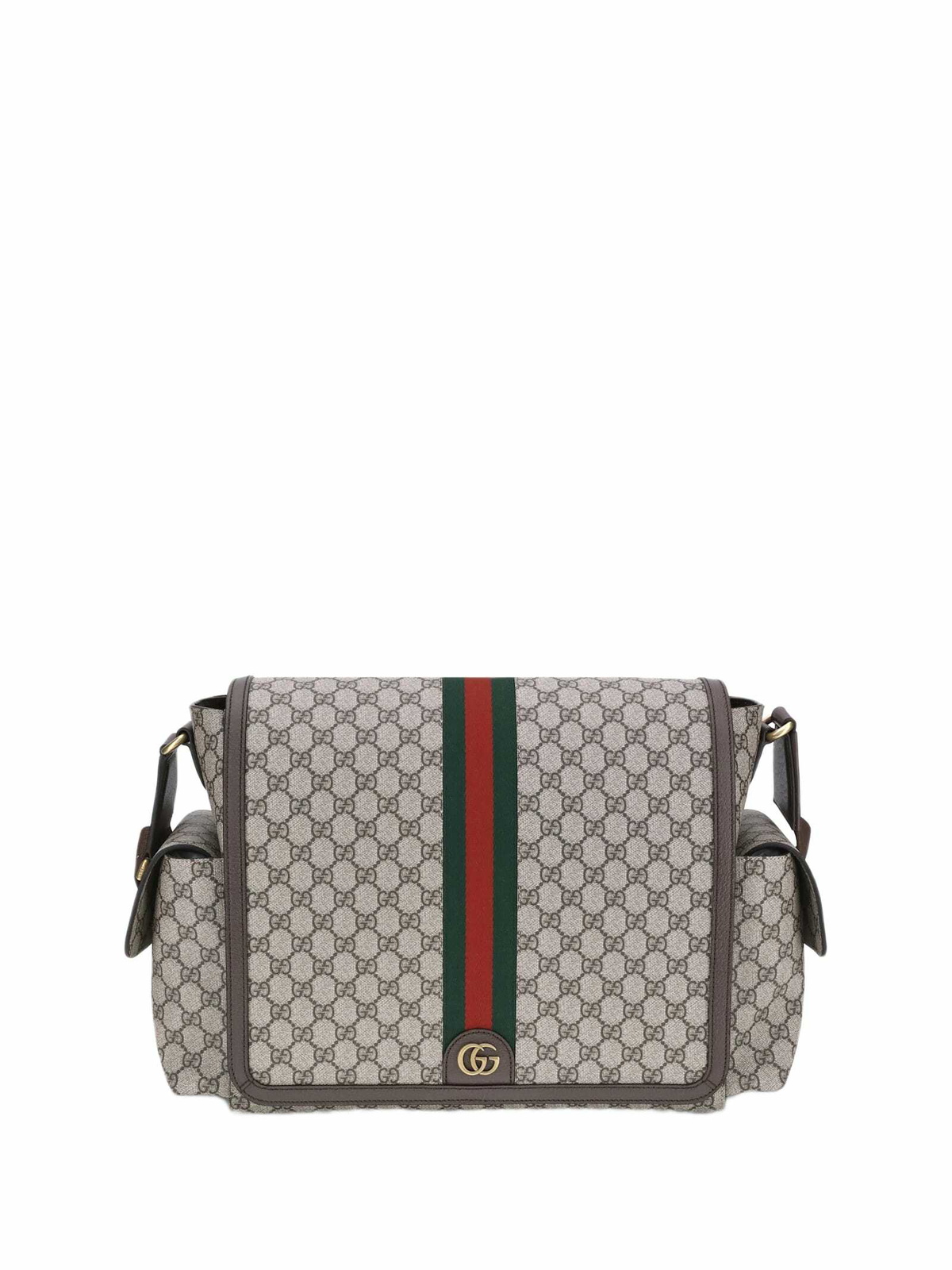 GUCCI - Gg Supreme Leather Crossbody Bag Gucci
