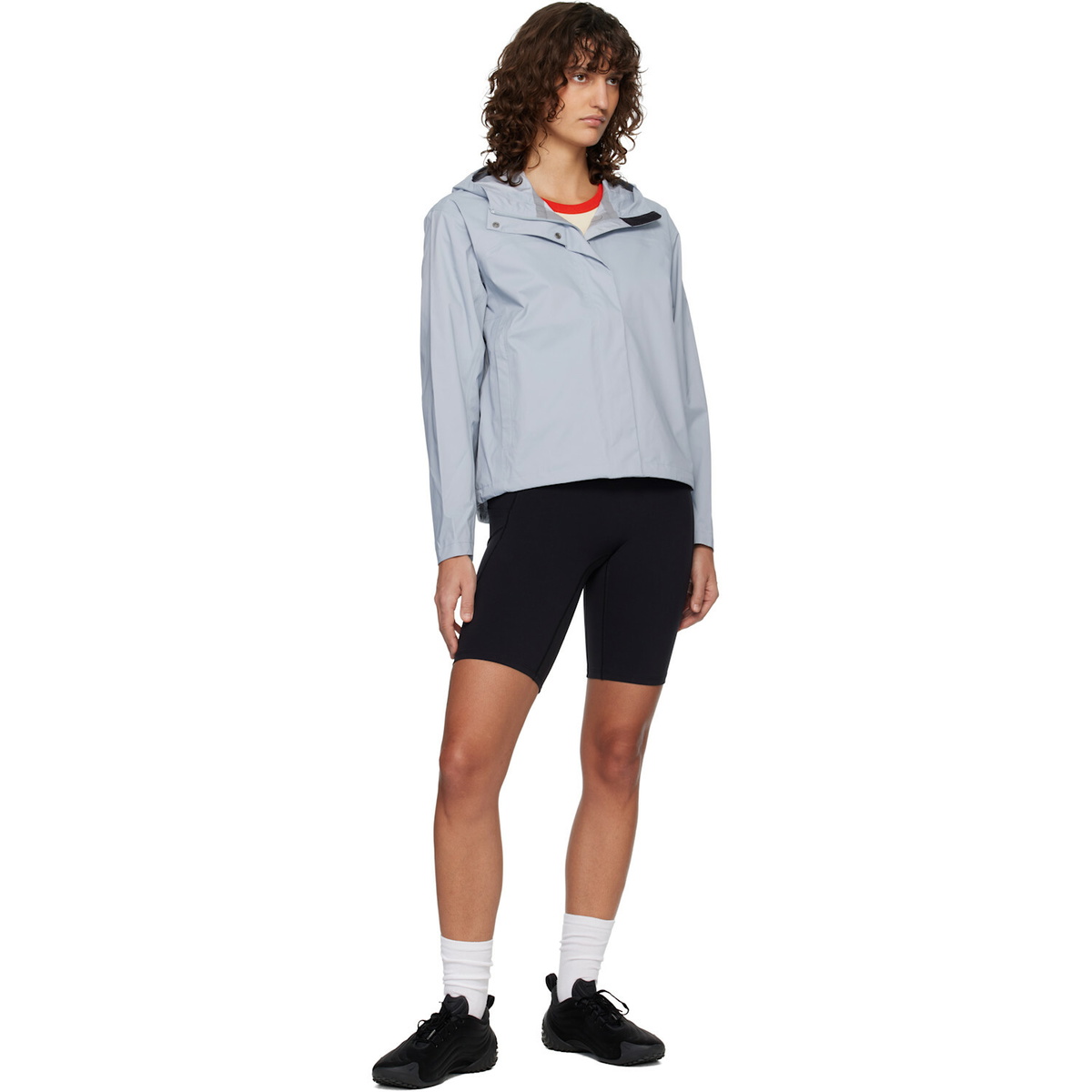 The North Face Blue Voyage Rain 3L Hooded Jacket