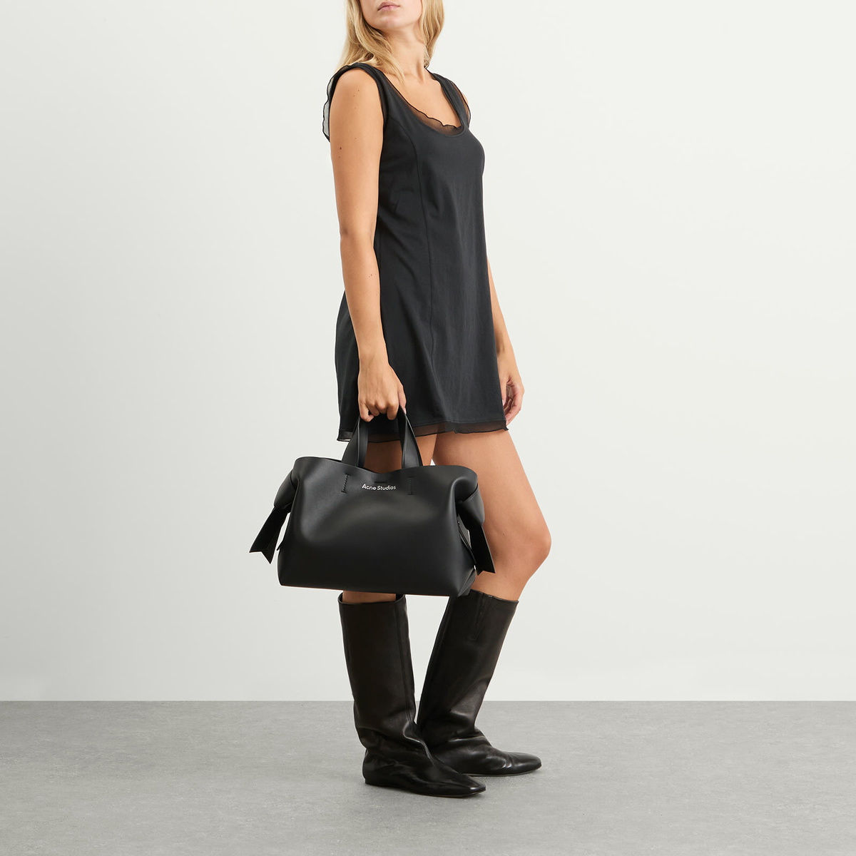 Our Legacy Women's Dusk Dress in Washed Black Our Legacy