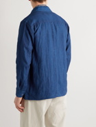 Onia - Linen Overshirt - Blue