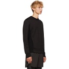 BLACKBARRETT by Neil Barrett Black Hybrid Winter Sweater