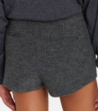 The Frankie Shop Vail virgin wool shorts