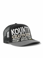 KAPITAL - Kountry Pearl Clutcher Printed Canvas and Mesh Trucker Cap