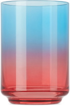 Lateral Objects Pink & Blue Gradient Glass