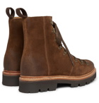 Grenson - Brady Brushed-Suede Boots - Men - Brown