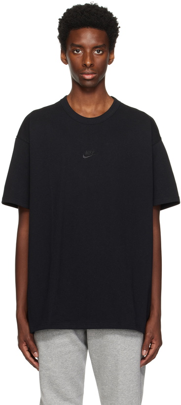 Photo: Nike Black Embroidered T-Shirt