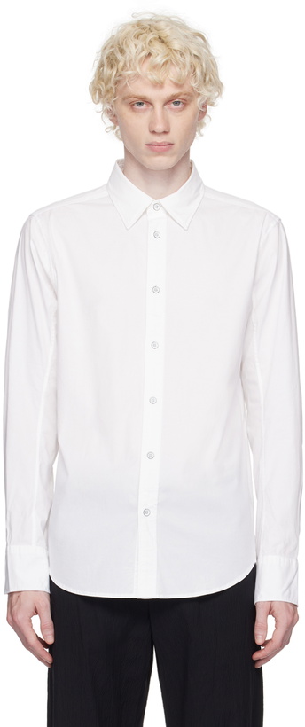 Photo: rag & bone White Zac Shirt