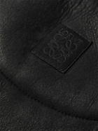 Loewe - Corduroy-Trimmed Shearling Jacket - Black