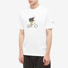 Barbour x Brompton Slowboy Go T-Shirt in White