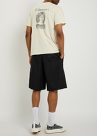 Willy Chavarria Easy Printed Cotton T-shirt White