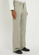 Our Legacy Carlson Cut Bootcut Woven Trousers Grey