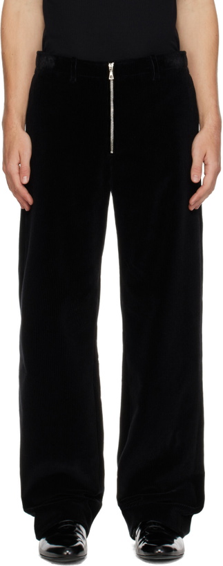 Photo: Rier Black Tyrolean Corduroy Trousers