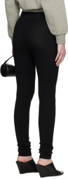 Fear of God ESSENTIALS Black Waffle Leggings