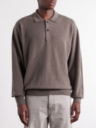 ssstein - Cashmere Polo Sweater - Gray