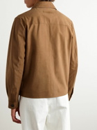 Zegna - Nubuck Jacket - Brown