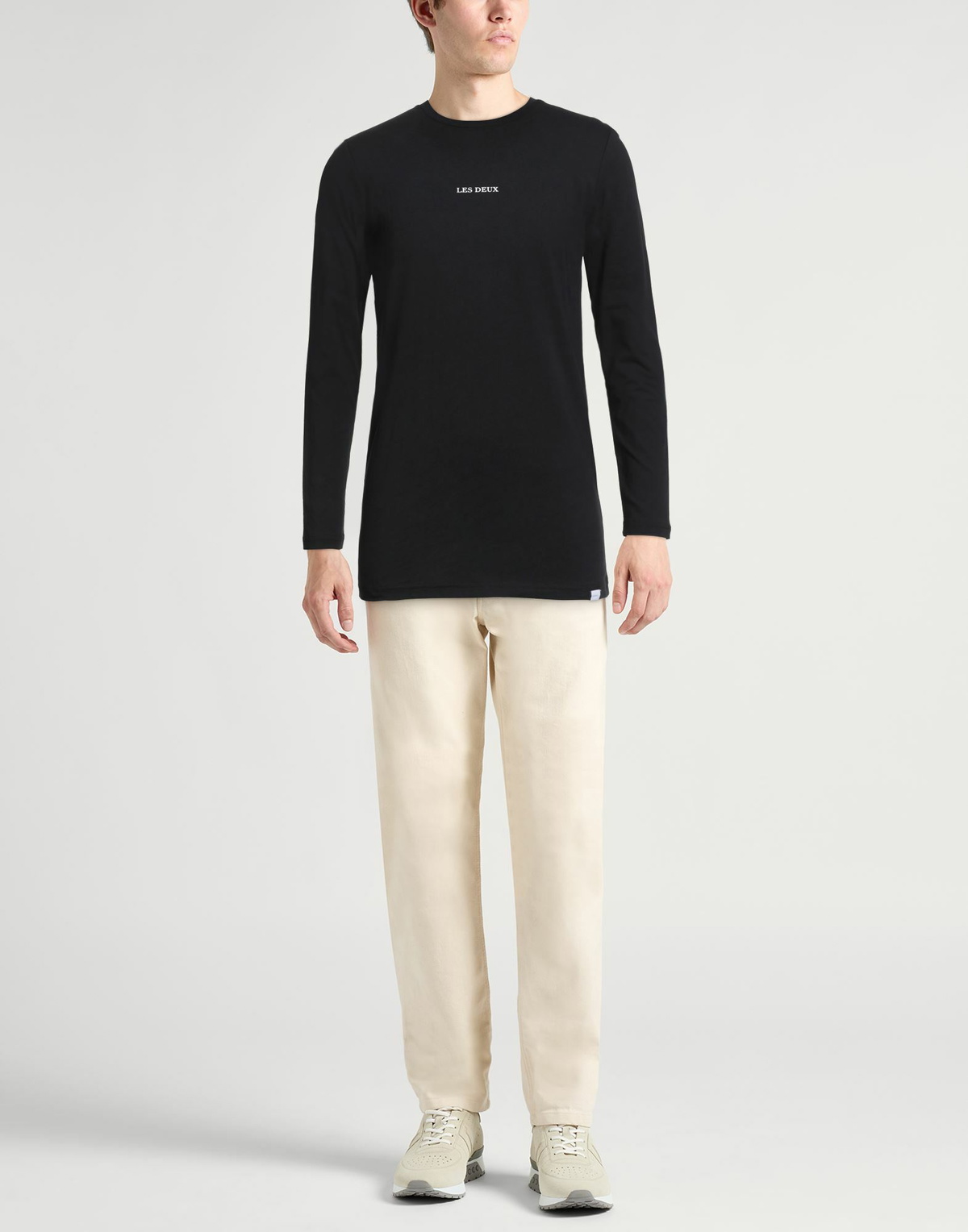 Les Deux Mens T-shirt in Black