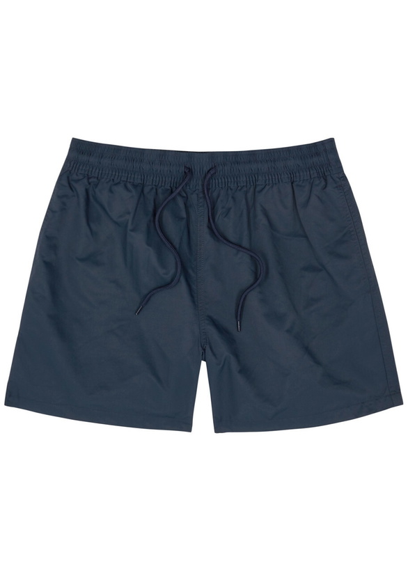 Photo: Colorful Standard Shell Swim Shorts Navy