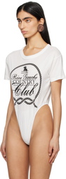 VAQUERA White 'Country Club' Bodysuit