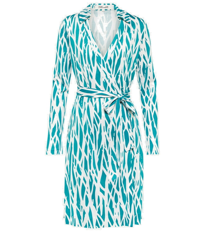 Photo: Diane von Furstenberg Jeanne wrap silk minidress