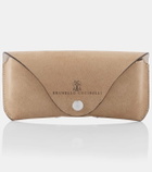 Brunello Cucinelli Sartorial Sunset square sunglasses