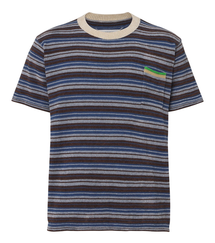 Photo: Maison Margiela Knitted striped T-shirt