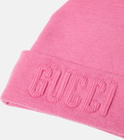 Gucci Logo wool beanie