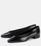 Loro Piana Rebecca leather ballet flats