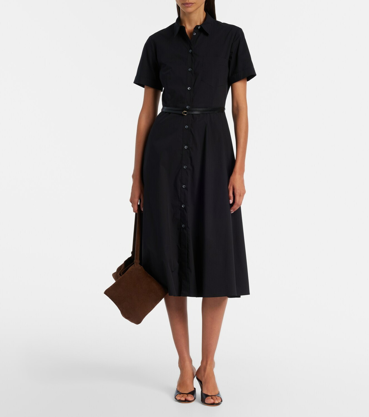 Altuzarra Kiera cotton-blend shirt dress