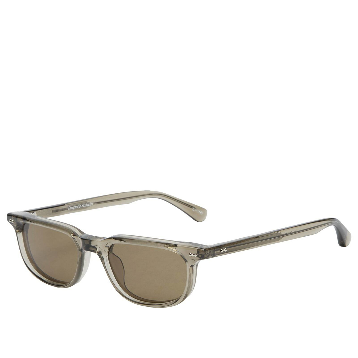 CHIMI Novis Sunglasses in Light Taupe/Brown 