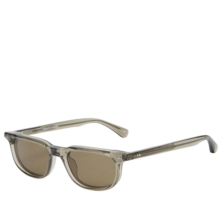 Photo: CHIMI Novis Sunglasses in Light Taupe/Brown 