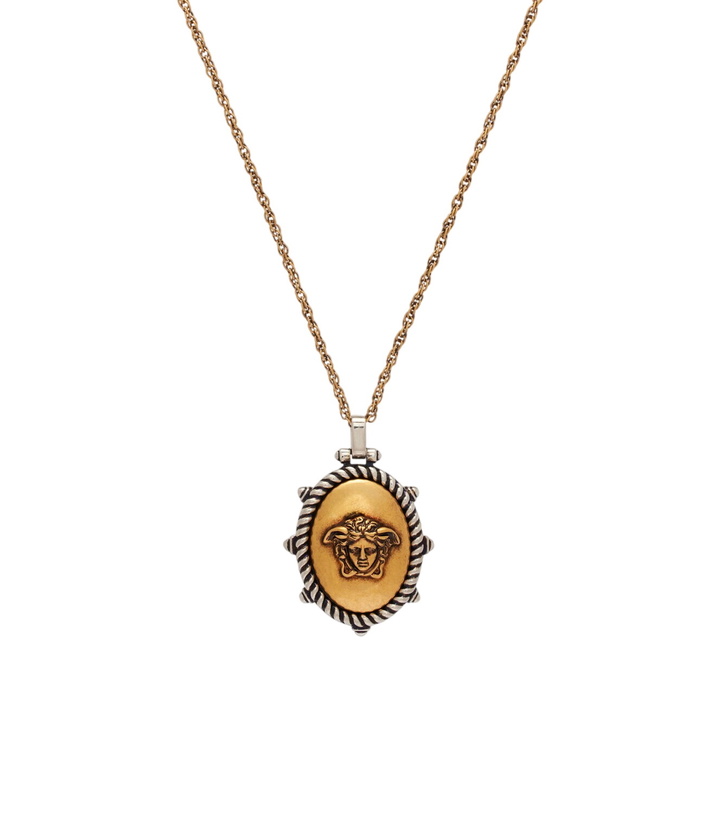 Photo: Versace Tivoli Medusa pendant necklace